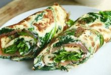 Photo of Омлет со шпинатом и сыром