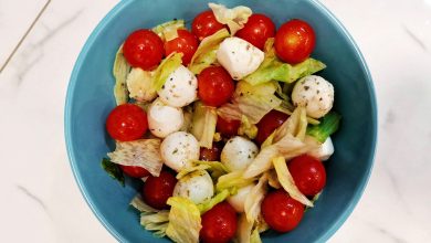 Photo of Итальянский салат с моцареллой и помидорами