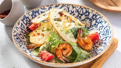 Photo of Популярный цезарь с креветками