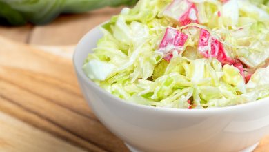 Photo of Аппетитный салат с крабовыми палочками