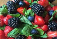 Photo of Сладкий фруктовый салат с мятой