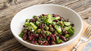 Photo of Заварной салат с красной фасолью