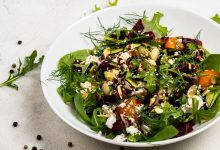 Photo of Вегетарианский салат с тушеными овощами